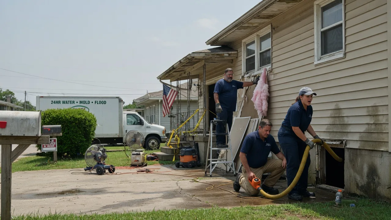 Water Damage Repair in La Madera, NM near me